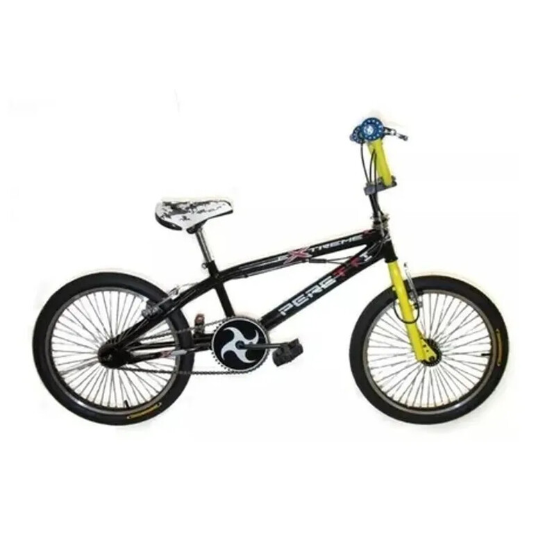 Bicicleta Peretti Freestyle Extreme Ii Negra fluo Berrini